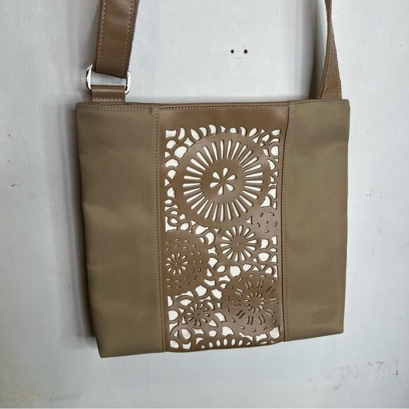 Longchamp vintage laser cut crossbody bag rare style one of a kind - Picture 1 of 11